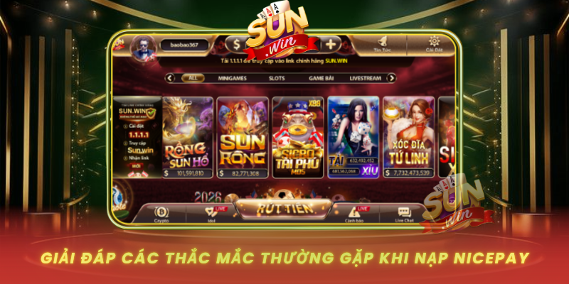 Giai Dap Cac Thac Mac Thuong Gap Khi Nap Nicepay