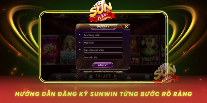 Huong Dan Dang Ky Sunwin Tung Buoc Ro Rang