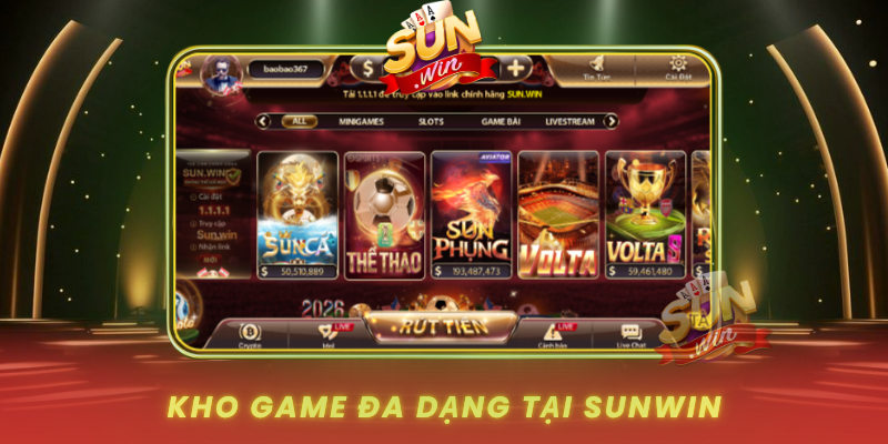 Kho Game Da Dang Tai Sunwin