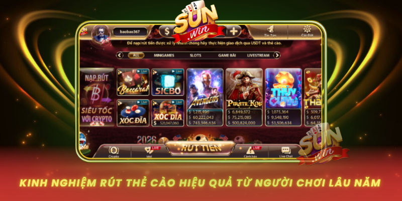 Kinh Nghiem Rut The Cao Hieu Qua Tu Nguoi Choi Lau Nam