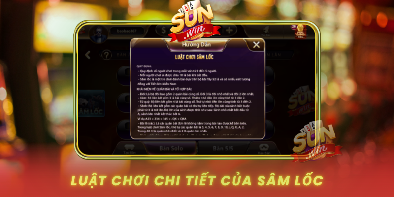 Luat Choi Chi Tiet Cua Sam Loc