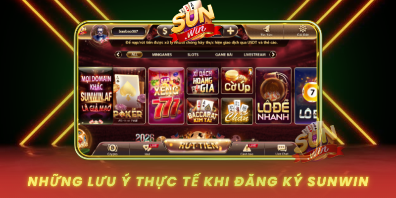 Nhung Luu Y Thuc Te Khi Dang Ky Sunwin