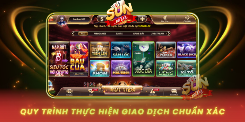 Quy Trinh Thuc Hien Giao Dich Chuan Xac