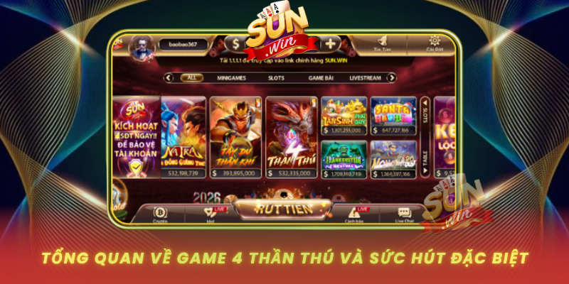 Tong Quan Ve Game 4 Than Thu Va Suc Hut Dac Biet