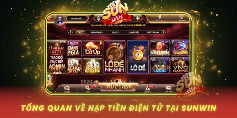 Tong Quan Ve Nap Tien Dien Tu Tai Sunwin