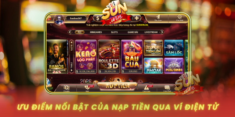 Uu Diem Noi Bat Cua Nap Tien Qua Vi Dien Tu