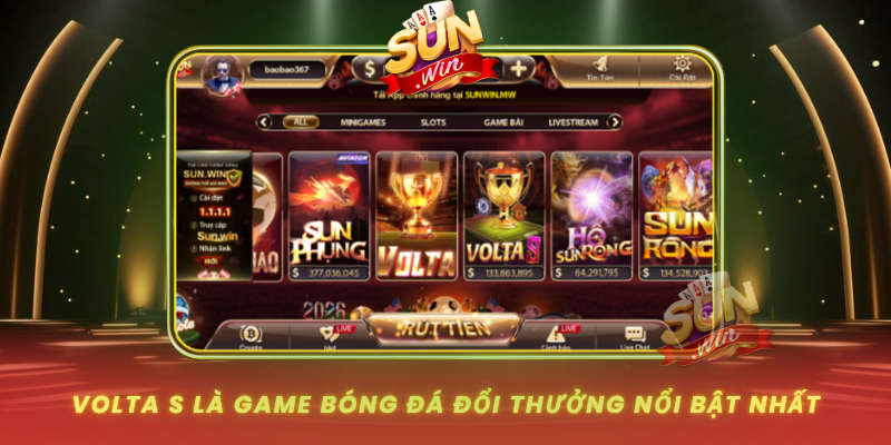 Volta S La Game Bong Da Doi Thuong Noi Bat Nhat